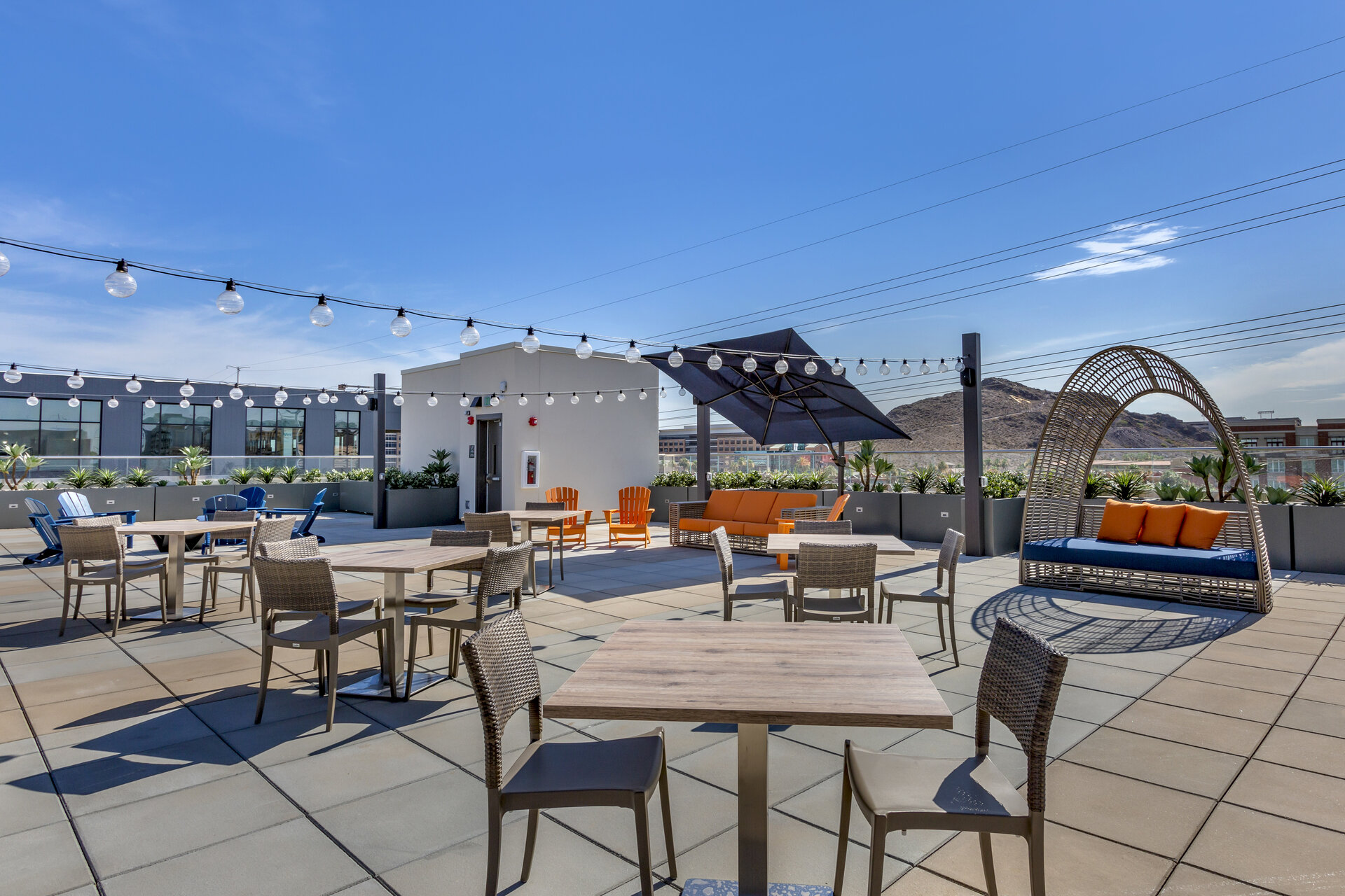 Rooftop Bar seating