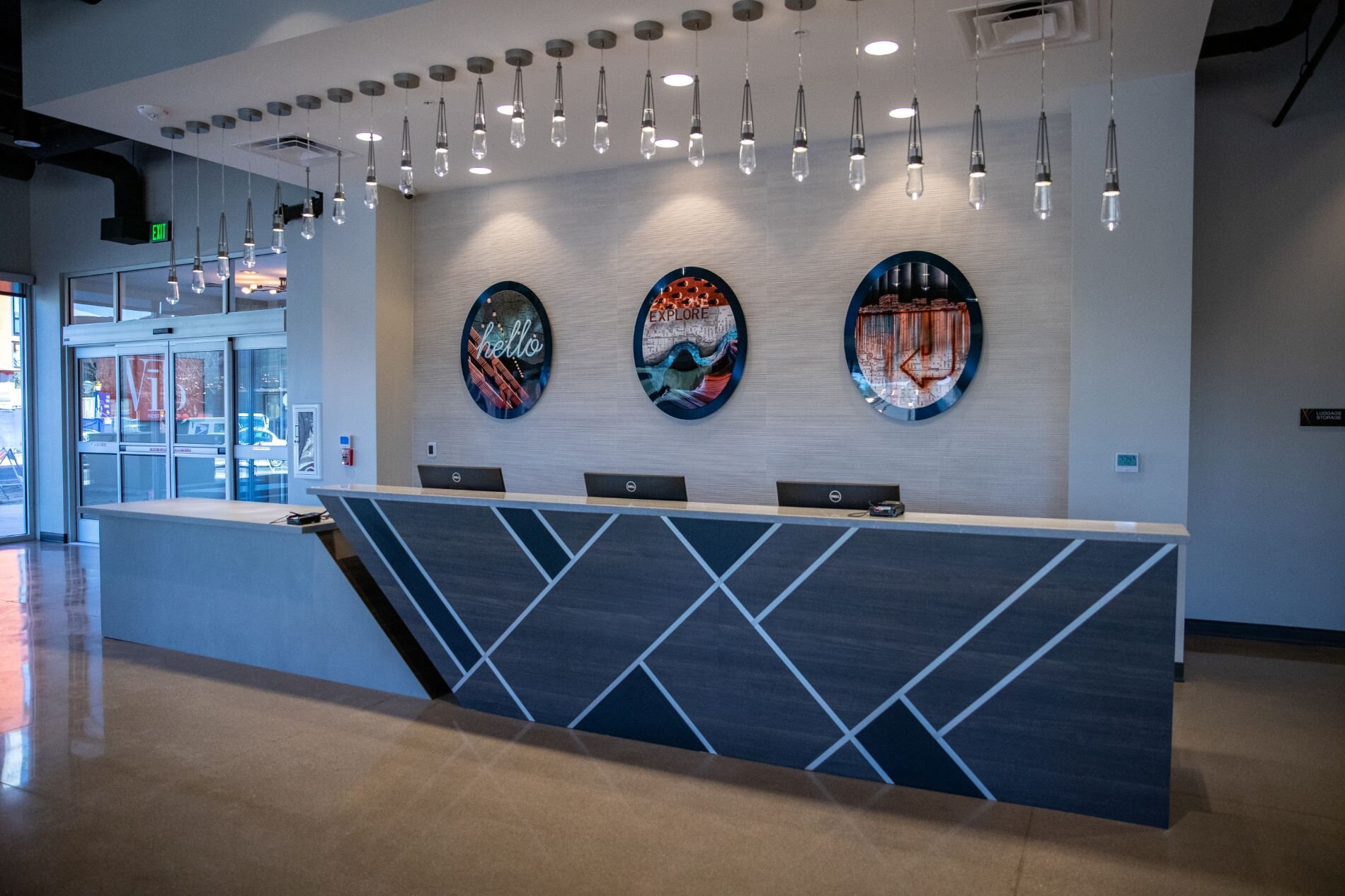 Check In Desk at vib best western tempe hotel